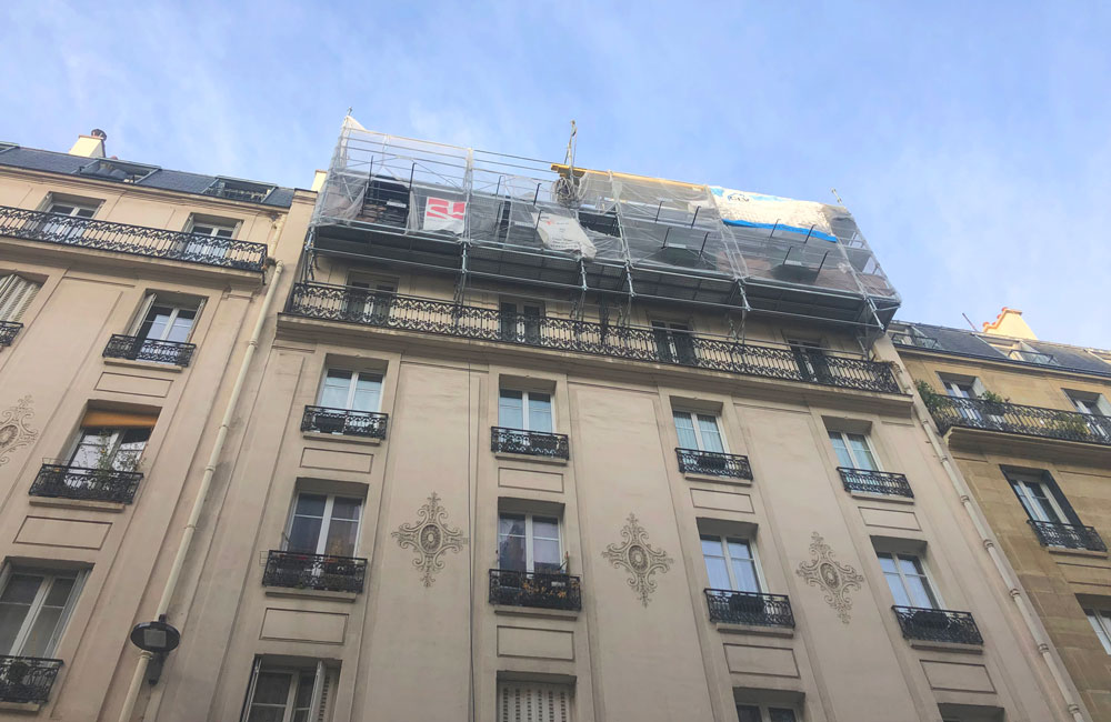 Projet toitures et charpentes | 8 rue Michel Peter, 75013 Paris