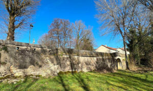 Restauration d’un mur de soutènement