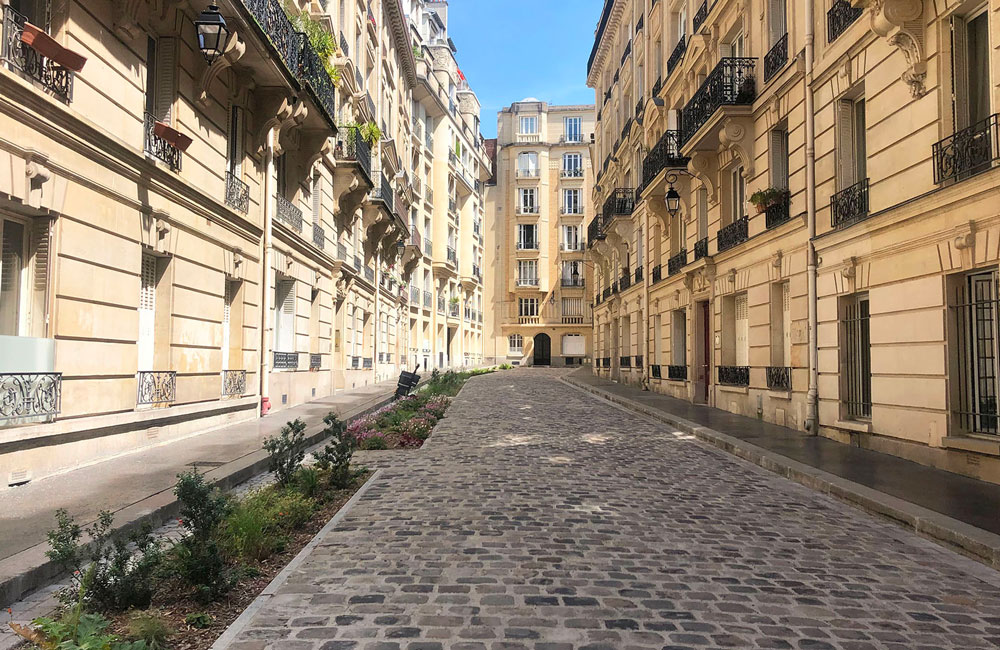 Projet voiries et paysage | Rue Robert le Coin, 75016 Paris