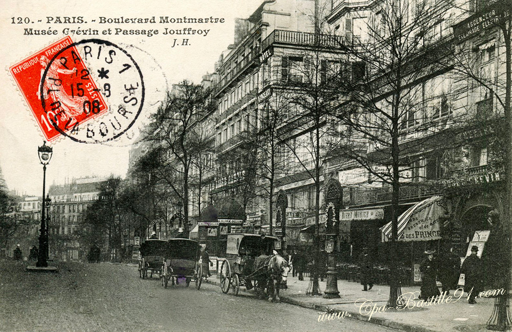 Projet patrimoine | Passage Jouffroy boulevard Montmartre